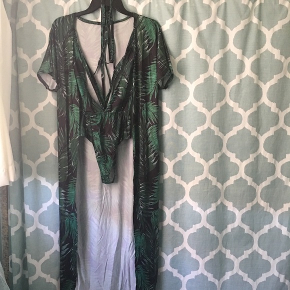 ‼️LAST1‼️ The Riviera Maya Swimsuit & Coverup - Picture 4 of 8